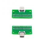 USB 3.1 Connector Type-C Adapter Plate PCB Board Female Male Head Convertor 2*13P to 2.54MM Transfer Test Board USB3.1 Module