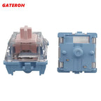 Gateron Melodic Switches Clicky Tactile 60g MX Switch Melodic Clicky MX Strong Tactile Switch Mechanical Keyboard Lubricated
