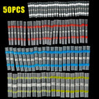 50PCS Waterproof Solder Seal Heat Shrink Tube Wire Connectors Terminals With Soldering Sleeves