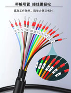 Industrial DB9 DB15 with Terminal Number Connector 9/15 Pin Male Female Single Head Cable Tube Grade Serial Port Connection Line