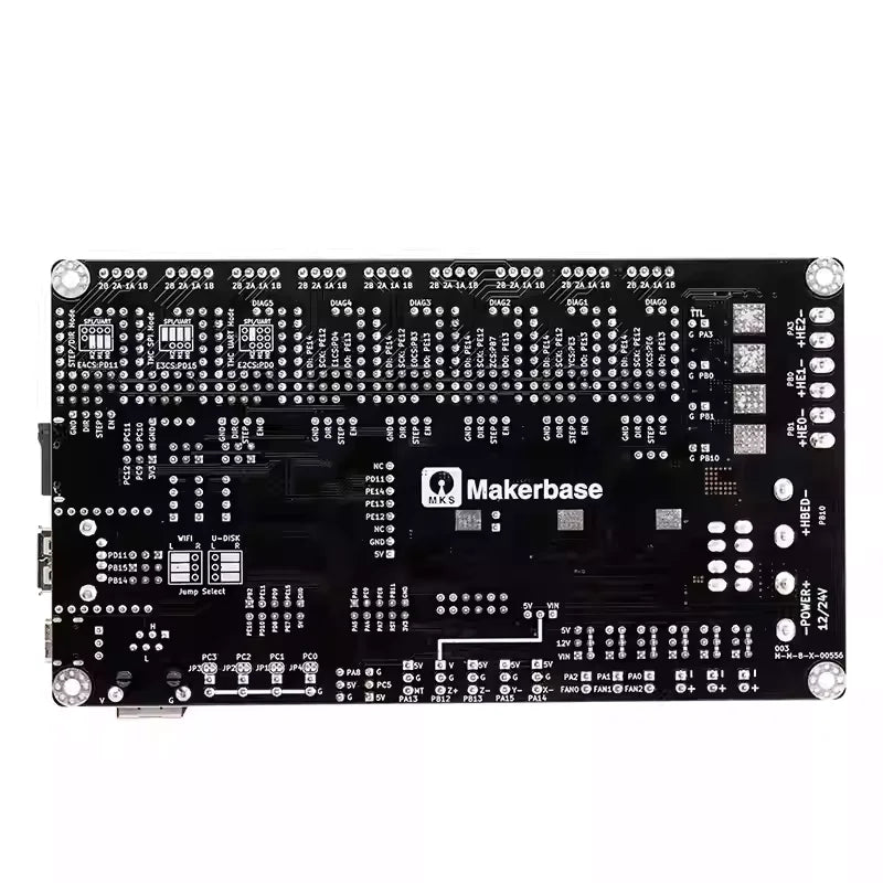 3D Printed Accessories Makerbase MKS Monster8 V2 32Bit Control Board 3D Printer Parts TMC2209 A4988 for Voron VS Spider Octopus