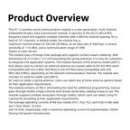 HC-12 V4.0 SI4438 wireless module 1KM long distance 433.4-483.8MH wireless serial port board Built-in MCU UART interface 4-5KB/s