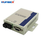 Industrial RS485/RS422/RS232 to Single-mode Simplex Serial to Fiber Converter, 1310nm/1550nm 20km Fiber optic modem