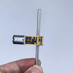 DC 12V Micro N20 worm Full Metal Gear Motor 28.6mm long dual shaft DIY Model Train Toy Car