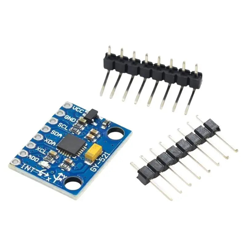 1 Set MPU6050 GY-521 3-Axis Accelerometer Gyroscope 6DOF Sensor Module High Precision Small Size Breakout Board