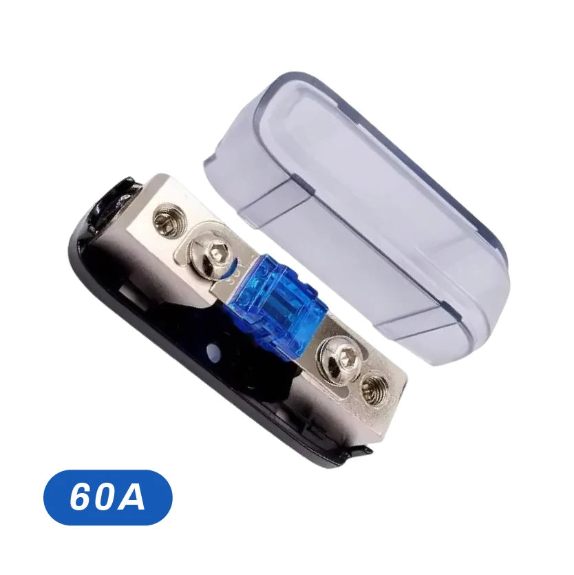 Plug-In Amplifier Fuse Holder 30-150A Car Power Cord Audio Modified Fuse Holder