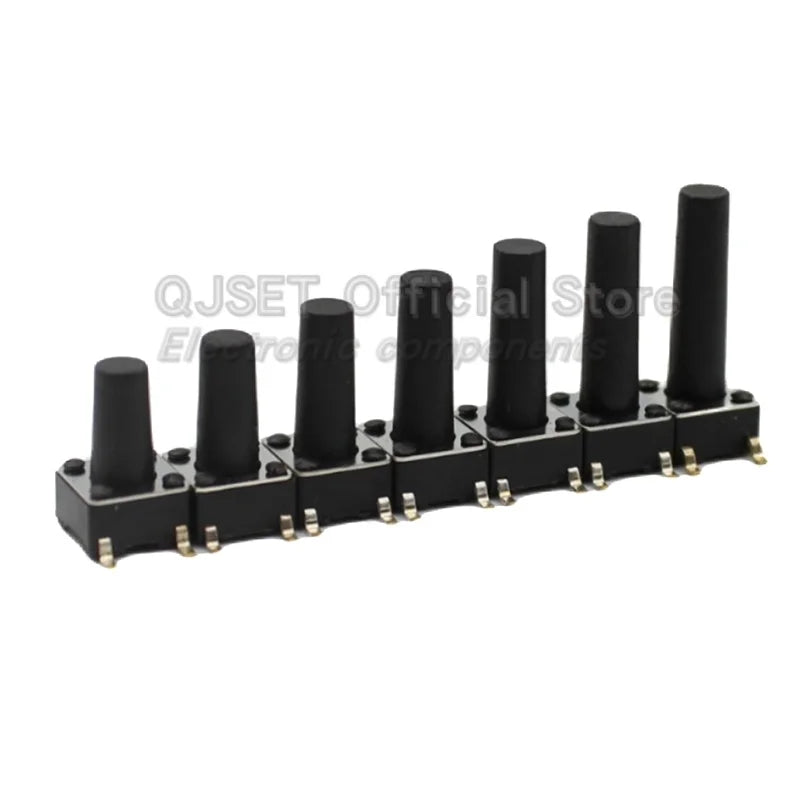 20pcs SMD Tactile Switch 6*6*4.3mm 6x6x5/6/7/8/9/10/11/12/13/14mm 6X6 4-Pin SMT Induction Oven Touch Tactile Button Micro Switch