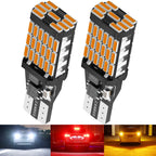 2x T15 LED W16W Bulbs Canbus OBC Error Free LED Backup Light 921 912 W16W LED Bulbs Car Reverse Lamp Xenon White 12V No Error