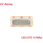 10pcs/lot LR315T2 315Mhz LR433T2 433Mhz SMD Crystal Oscillator Sound Table Quartz Resonator 7*3 3Pin 315.00 433.92 mhz