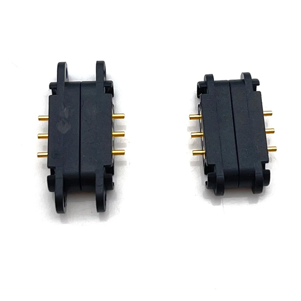 2P 3P 4P 5P 7P 8Pin DC Magnetic Pogo Pin Connector Pogopin Male Female 2A Waterproof High Current Spring Loaded Power Socket