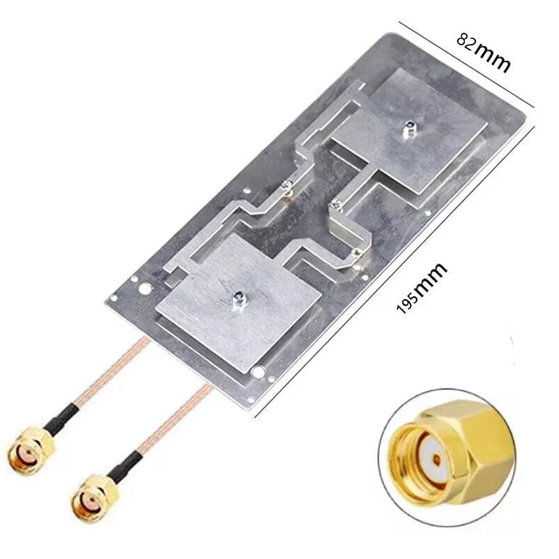 2.4G 5.8G WIFI Dual Band Wireless Router Module AP Bridge Amplifier Antenna High Gain 9-12dBi 2400-2500/5150-5850MHz