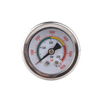 HPA M10*1 400BAR 6000PSI Air Pressure Gauge Stainless Steel Case Brass Thread Gas Manometer For Compressed Soda CO2 Air/Nitrogen