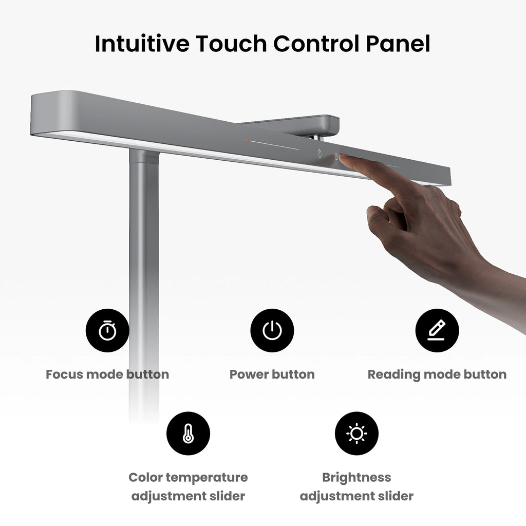 Yeelight Smart LED Desk Lamp D1 Bluetooth Connection 60cm Warm White/Cool White Touch control Smart Voice Contro For Apple Home