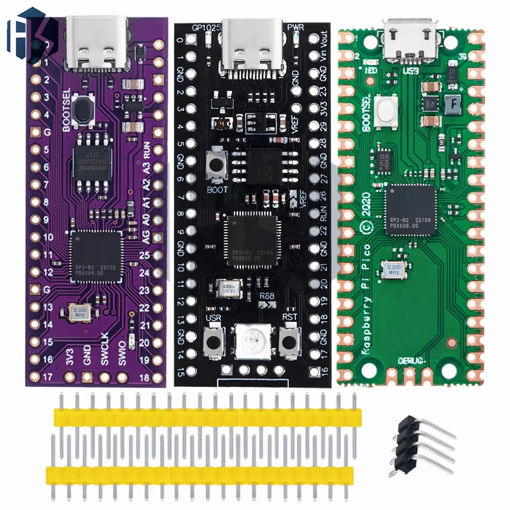 High-Performance Raspberry Pi Pico: RP2040 Microcontroller Board (Cortex-M0+ Dual-Core ARM Processor)