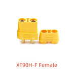 Amass XT90S-F plug XT90H high-current model aircraft gold-plated banana plug Amass lithium battery connector