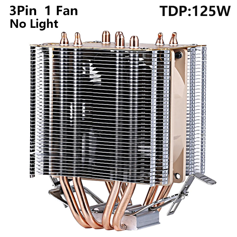 XUANFENG Air-cooled CPU Cooler 90mm Fan Twin Towers 4/6 Heat Pipe 4pin/PWM Compatible LGA2011 115x 1200 1700 X79 X99 AMD AM3 AM4