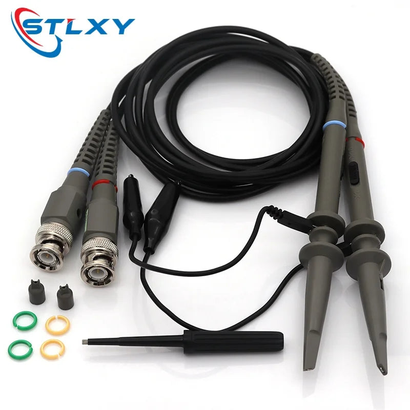 BNC Oscilloscope Probe P6100 100MHz Oscilloscope Probe Oscilloscope Probe 2-piece set