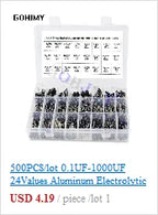 20pcs 2W Metal film resistor 1% 1R~1M 2.2R 4.7R 10R 22R 47R 100R 220R 470R 1K 10K 100K 2.2 4.7 10 22 47 100 220 470 ohm