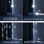 DC24V Flowing Water SMD LED Strip with Motion Sensor US/EU Plug Kit for Stair Corridor Entrance Wardrobe Cabinet Bedroom Light