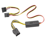 Graphics Card Hard Drive Cable GPU PCIE 8Pin Female To 1 2 3 4 SATA Hard Drive 18awg Power Supply Cable 12V To IDE Molex Cables