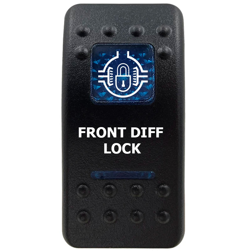 12V Marine Grade Rocker Switch SPST/ON OFF, DPDT/(ON) OFF (ON) Blue Led Light Bar for Carling ARB NARVA Replace Waterproof IP66