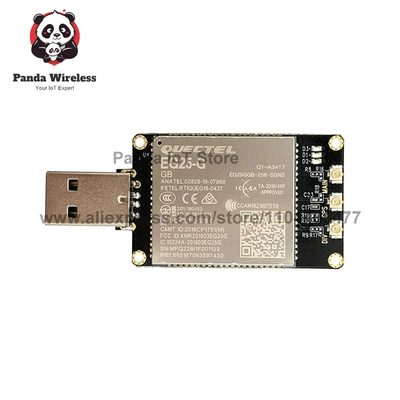 EC25 series Quectel 4G USB Dongle Cat4 Module with SIM card slot Worldwide Global Band with fpc,pigtail,adapter and GPS Antenna