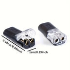 Electric Wire Connector No Strip Quick Dual Line Cable Interconnection Detachable Automotive Terminal Plug Universal Quality Top
