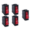 4/5pcs Rocker Switch Lighted KCD3 Rocker Switch On Off 3 Pin 2 Position Boat Rocker Switches 125V 250V AC SPST