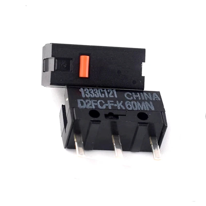 5-10PCS/Lot D2F D2FC Mouse button Microswitch D2F-01  D2F-F D2F-01F-T  D2FC-F-K 50M D2FC-F D2FC-F-7N 10M 20M D2FC-F-K(50M)
