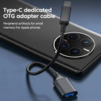 Elough Type C to USB 3.0 OTG Adapter Cable For PC Laptop Xiaomi Android Phone Flash Drive OTG Data Cable USB Type C Adapator