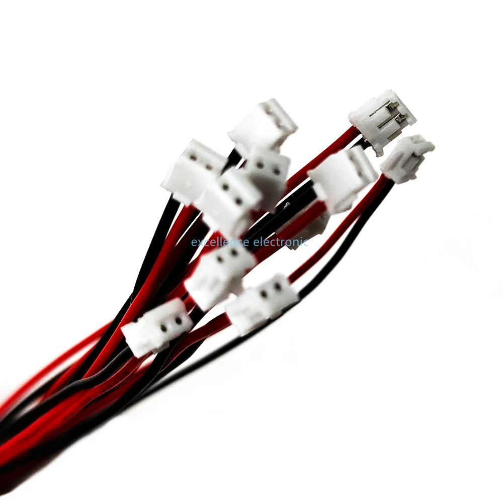 5/10pairs JST ZH 1.5mm 2PIN Micro Electrical Male and Female Connector Plug with 150mm 24AWG Wire Cables