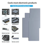 24W/MK GPU CPU Thermal Pad Heatsink Cooling Conductive Silicone Pad 80x40/100x100mm High Quality Thermal Pad thermal insulation
