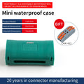 JINH IP68 Mini Gel Wire Connector Junction Box Waterproof 2 3 5 Ports Outdoor Easy Universal Wiring Rainproof Terminal Blocks