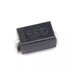 100PCS ES1D ES1G ES1J ES1M SMA DO-214AC 1A 200V 400V 600V 1000V SF14 SF16 HER107 UF4007 SMD Super Fast Recovery Rectifier Diode