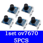 1PCS  OV7670 camera module Supports VGA CIF auto exposure control display active size 640X480 for Arduino
