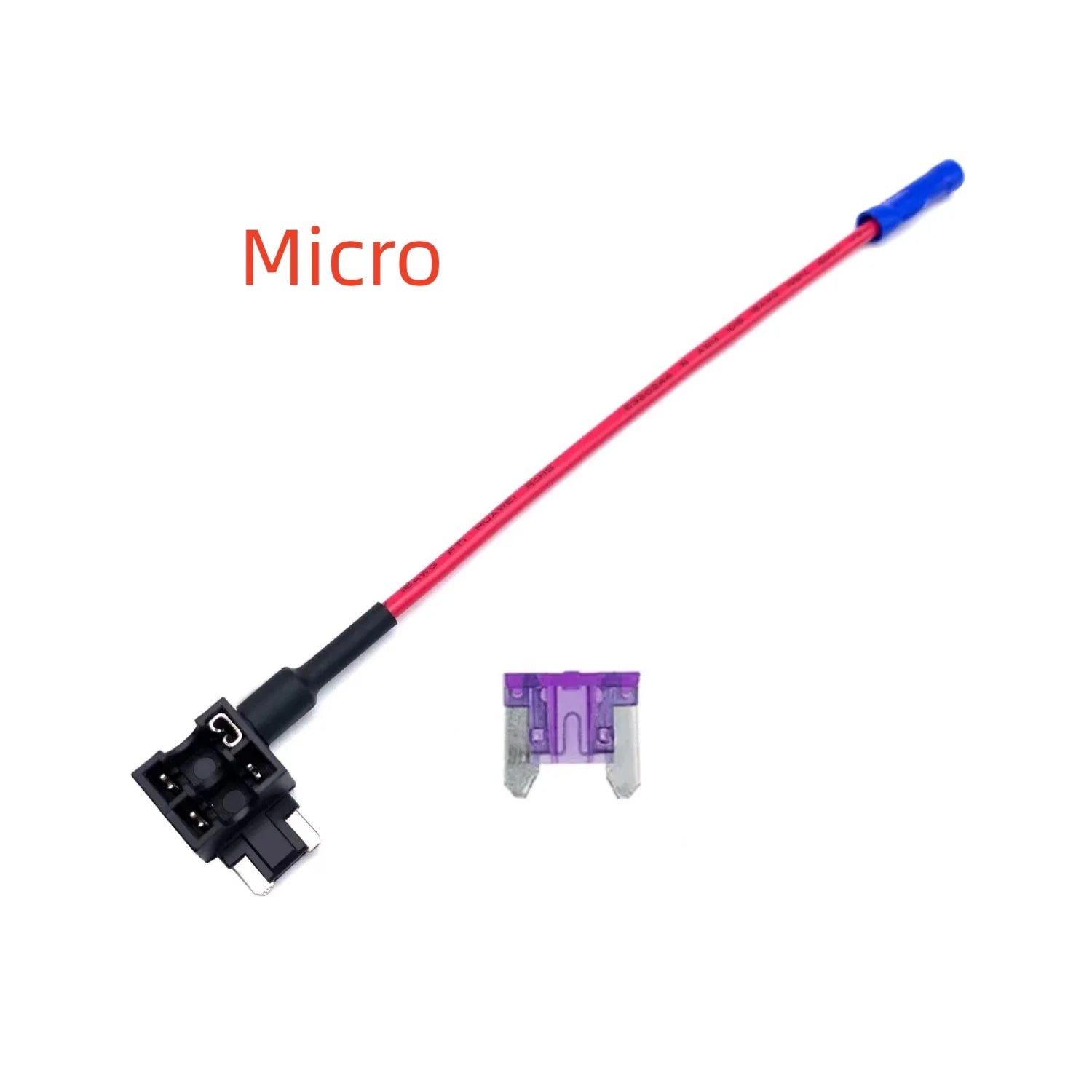 12V MINI SMALL MEDIUM Size Car Fuse Holder Add-a-circuit TAP Adapter with 10A Micro Mini Standard ATM Blade Fuse