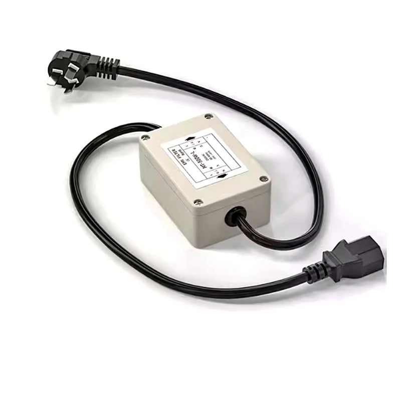 1PCS/Lot MT-500W-L Single-phase AC power filter 500W 220V anti-interference sound purification with plug and wire MT-500W-L