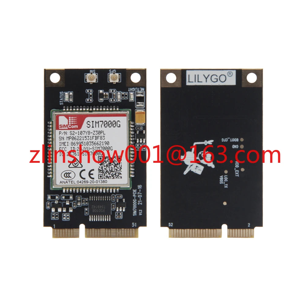 TTGO T-PCIE Development Board SIM7000 2G NB-IOT ESP32 WIFI Bluetooth 4G Wireless Module for 4G Applications SIM7000G