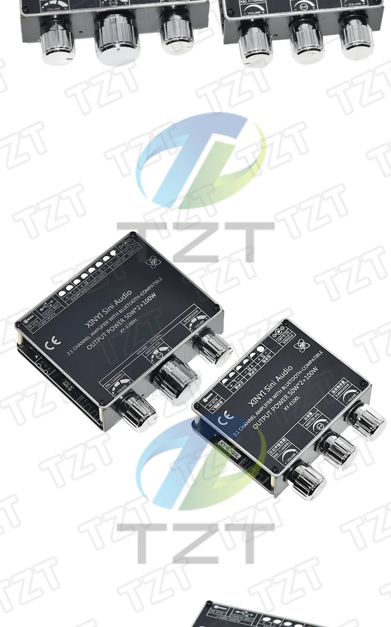 XY-E100H XY-E100L 2.1 Channel Bluetooth Audio Amplifier Board Module 50W+50W+100W Subwoofer With High Fidelity And Sound Quality