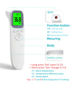 Backlit Digital Forehead Thermometer Non-contact Human body Temperature Meter Electronic Medical Baby Adult Fever Thermometer