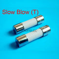 10pcs 5x20mm Ceramic Fuse 5mm x 20mm Slow Blow T Type 2A/3.15A/4A/5A/6.3A/8A/10A 250V