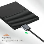 USB C to Micro B Cable 3.0(5Gbps),Type C Male to Micro B Female,for External Hard Drive/SSD (Toshiba,WD,Seagate),MacBook,Laptop
