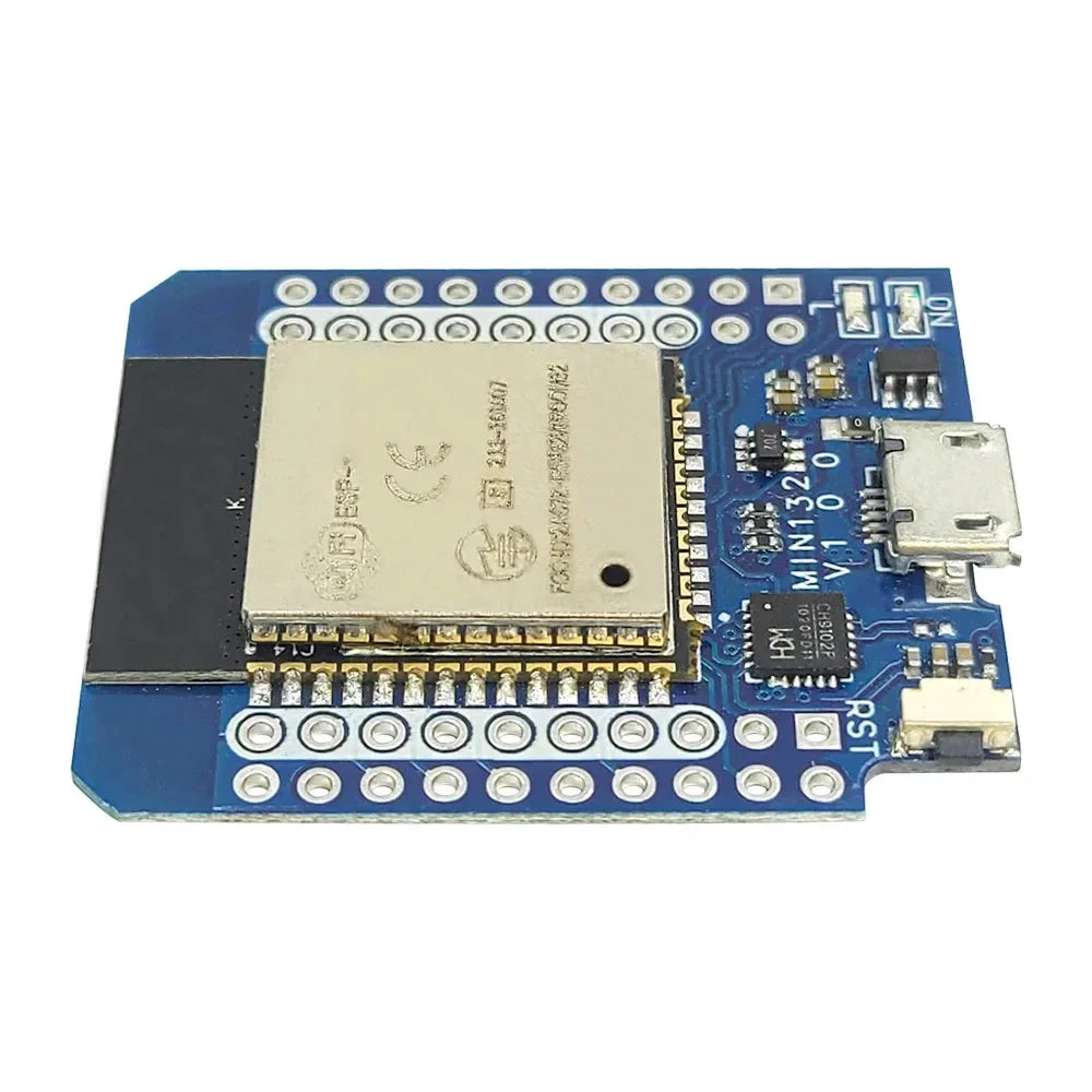 D1 MINI ESP32 BT WiFi Module Development Board for Internet of Things CP2102 CH9102F Serial 40Pin USB Micro Type-C