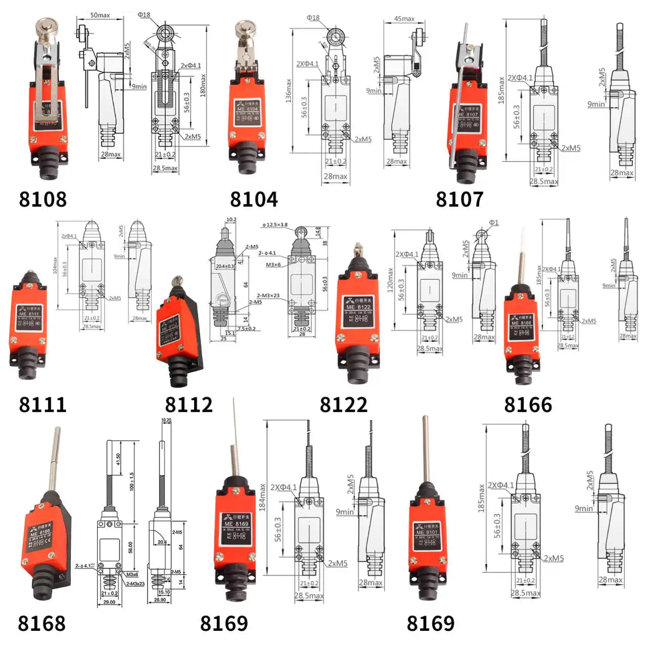 10Pcs Momentary Limit Switch Roller Lever CNC Mill Laser Plasma,high-quality material casing,durable,380V within,5A ,IP65