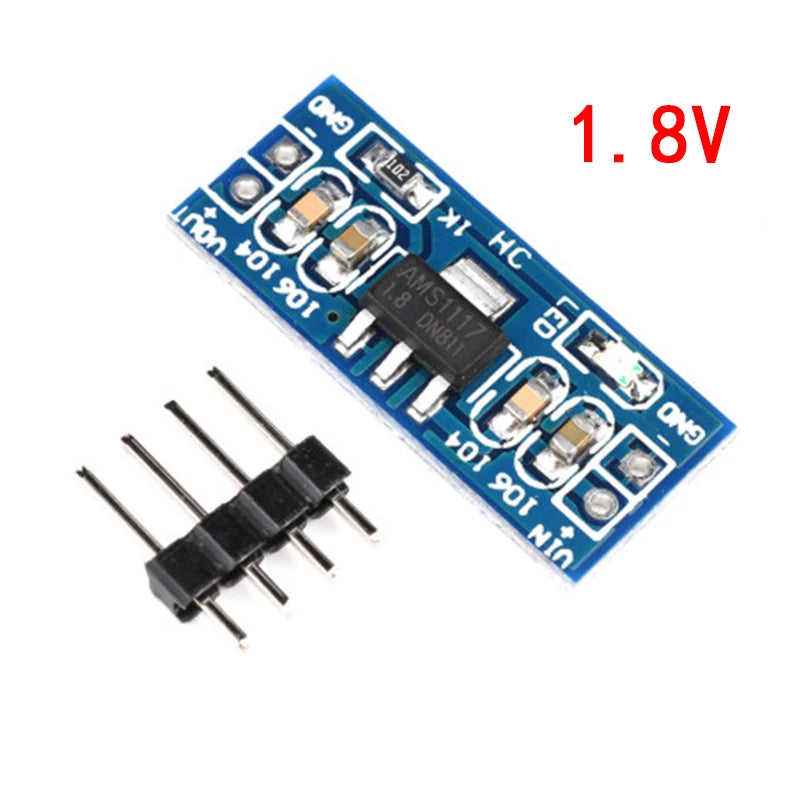 5pcs/lot AMS1117 1.2V 1.5V 1.8V 2.5V 3.3V 5V power supply module AMS1117-5.0V power module AMS1117-3.3V