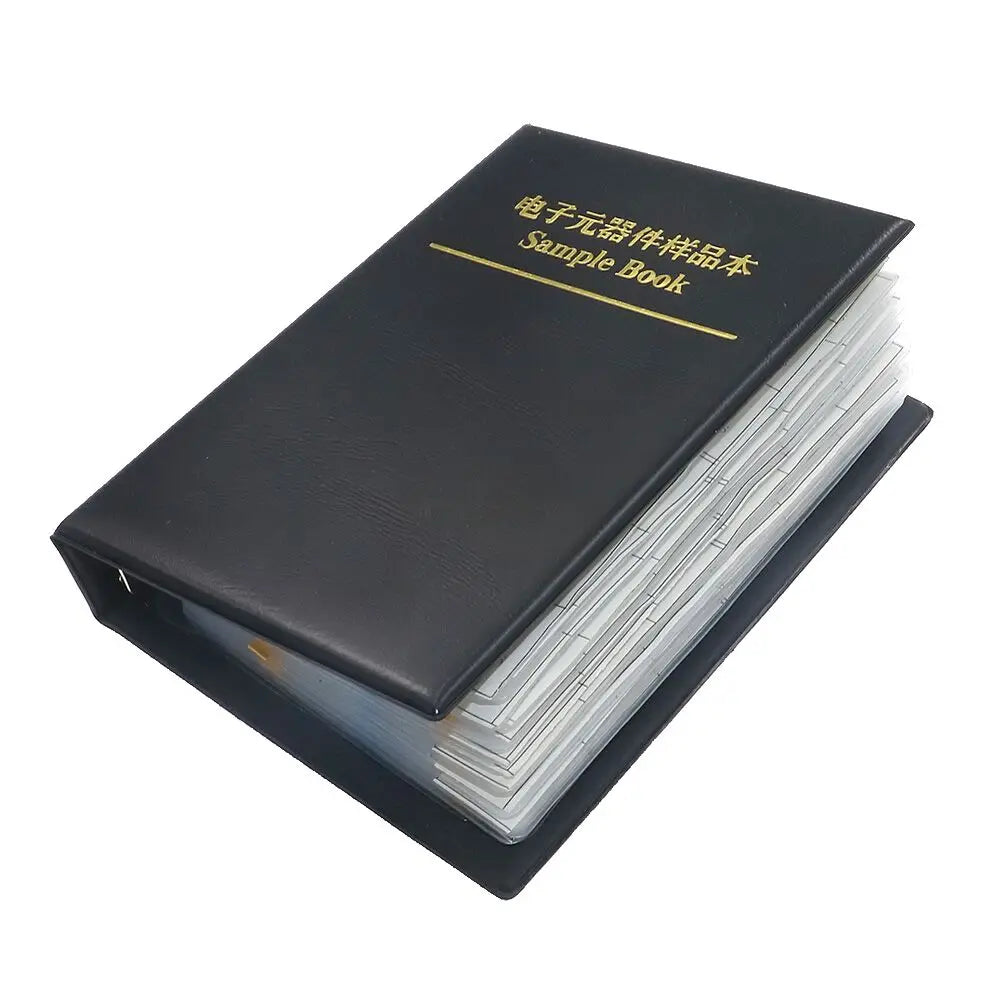 1300pcs 130Value 1% 1/4W Metal Film Resistors Sample Book 0.25W 1R-3M  Assorted kit
