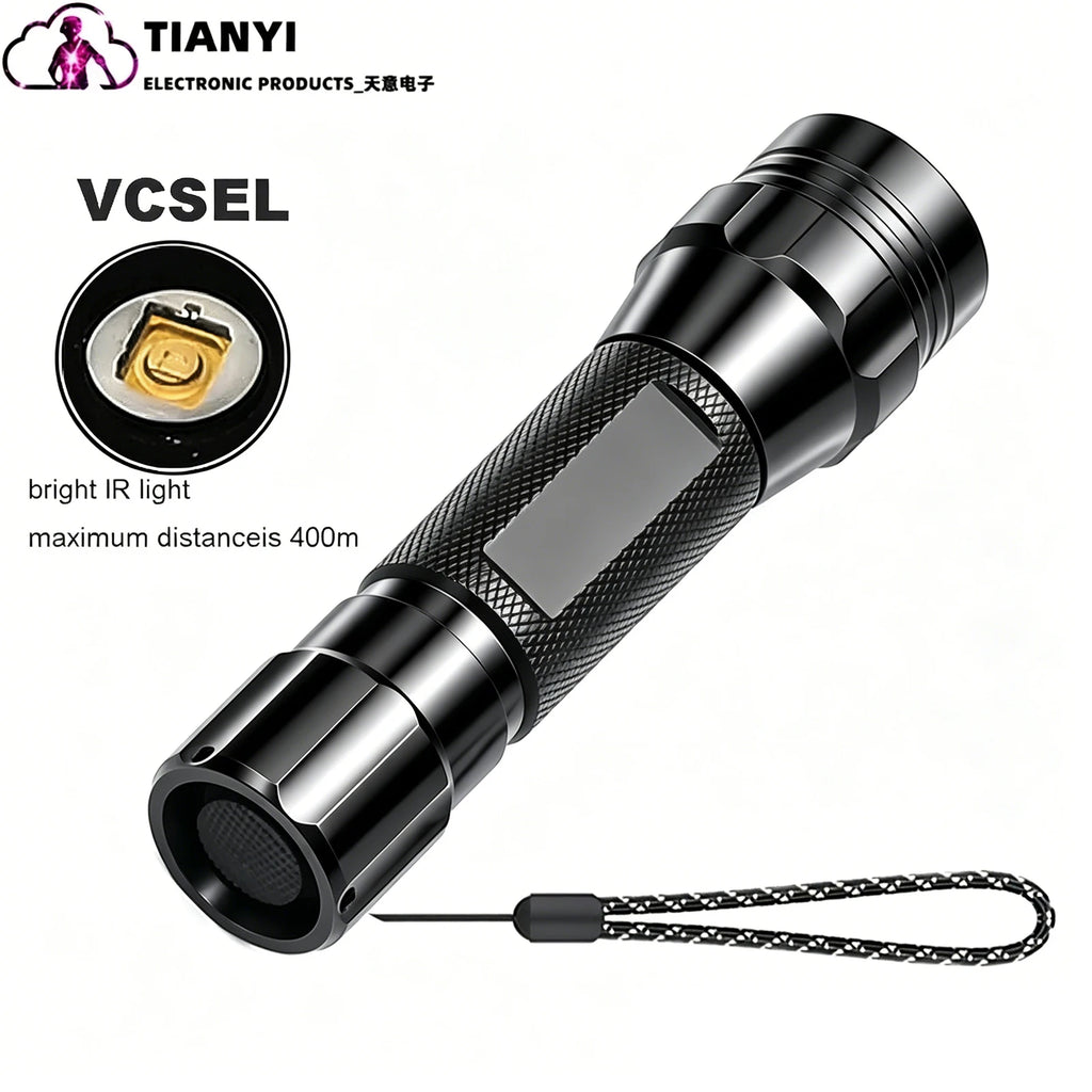 IR850nm&940nm Latest Infrared LED Zoom High Bright Night Vision Infrared Fill Light Tactical Hunting Zoom Flashlight IR Lighting