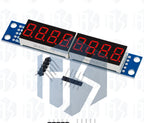 3-IO MAX7219 LED Matrix Module 8-Digit Red 7-Segment Display Driver for Arduino DIY Projects