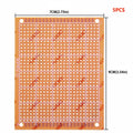 9x15CM/5x7CM/7x9CM Universal Through Hole Perfboard Phenolic PCB Prototype Board for DIY Electronic Projects