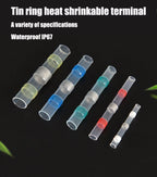 Solder Waterproof Heat Shrink Tubing Insulated Sealed Wire Connectors Car Marine Use Quick Wiring Terminals Cable Butt Sleeve